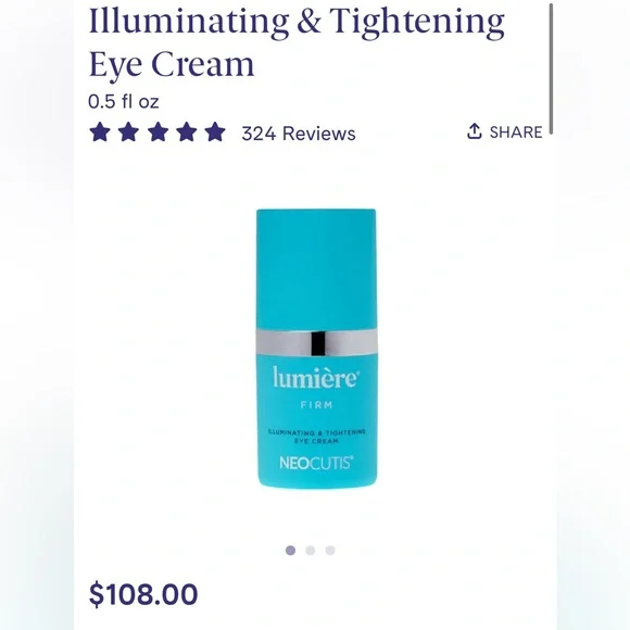 Neocutis Lumière Illuminating & Tightening Eye Cream ➕Neocutis Sun Hat - Picture 11 of 15